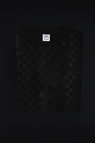 Checkers Negra Playera