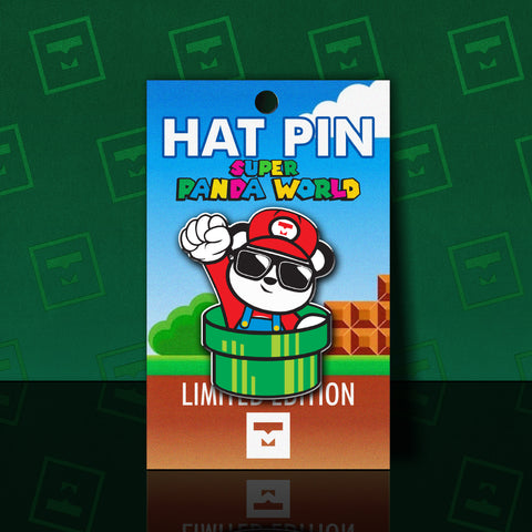 Hat Pin - Super Panda